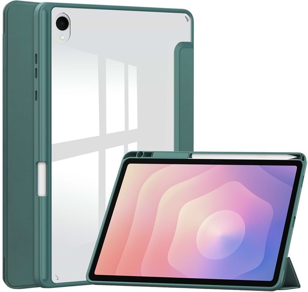 Чохол для планшета BeCover Soft Edge TPU з кріпленням for Samsung Galaxy Tab S11 (SM-X730/X736) 11" Dark Green (715577)